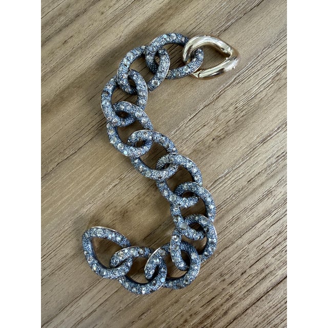 Pomellato, Silver-Topped, 18k Rose Gold and Brown Diamond Tango Bracelet, 14cttw For Sale - Image 9 of 9