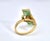 1930s Art Nouveau Diamond and Plique a Jour Ring, Size 6 For Sale - Image 4 of 13