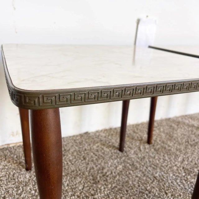 Mid Century Modern Square Stacking/Nesting Tables For Sale In Miami - Image 6 of 11