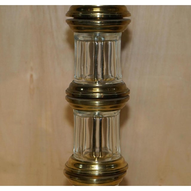 Large Vintage Glass Lighthouse Table Lamps, Set of 2 For Sale - Image 14 of 18