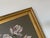 Vintage Magnolia Blossom Still Life Oil on Board Painting in Ornate Gold Wood Frame For Sale - Image 11 of 12