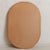 Large Scandinavian Pine + Rope Oval Wall Mirror, 1970s For Sale In Chicago - Image 6 of 7