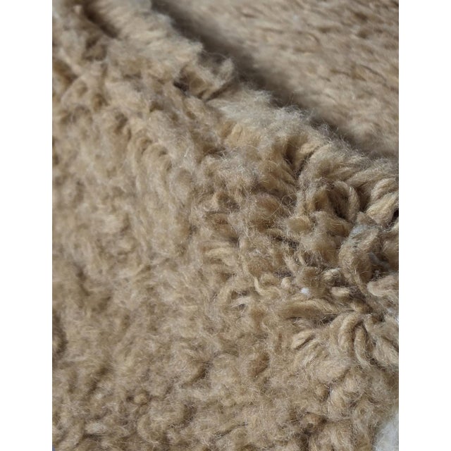 Neutral Contemporary Moroccan Rug - 8.4 X 5.9 Ft For Sale - Image 4 of 8