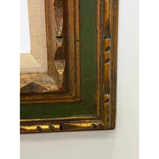 Mid 20th Century Vintage Carved Wood Mexican Frame For Sale - Image 5 of 9
