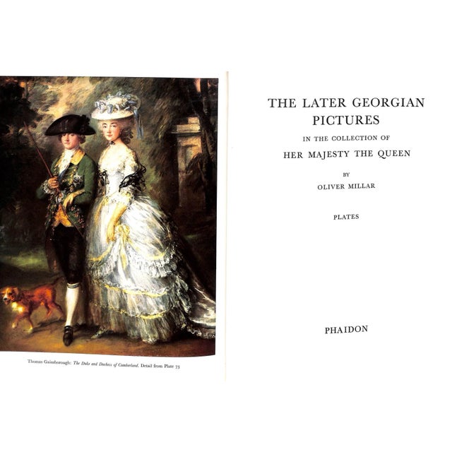 MILLAR, Oliver Text Volume: [174] pp Plates Volume: w/ 302 plates, 7 in full colour Phaidon Press 1969