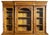 Baroque Antique Portuguese Bookcase in Mahogany, 1800s For Sale - Image 3 of 6