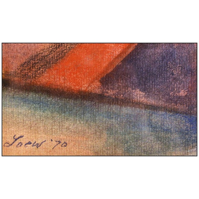 Abstract Expressionism 1970s PTP243, Michael Loew For Sale - Image 3 of 4