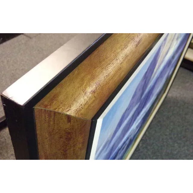 2000 - 2009 Contemporary Original Landscape Oil Painting Signed Marshall, Framed For Sale - Image 5 of 5