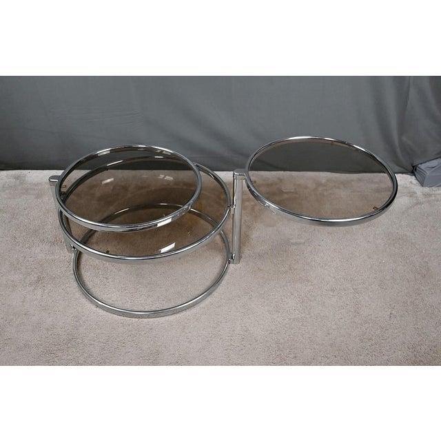 Coffee Table with Swiveling Tops attributed to Milo Baughman, 1970 For Sale - Image 14 of 18