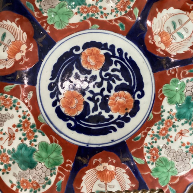 中国民国時代　魚図鉢等3点　東さ6-0805① Antique Japanese Imari Ware Porcelain Hand Painted Platter