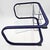 MCM Enameled Brass Glass Magazine Rack Side End Table 1960's For Sale In Dallas - Image 6 of 11