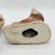 Ceramic Midcentury Glazed Ceramic Lion Figurine Bookends in Espresso and Cream - A Pair For Sale - Image 7 of 11