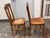 Limbert Style Oak Cane Side Chairs, Vintage Pair For Sale In San Francisco - Image 6 of 12