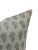 Farmhouse Fabdivine Block Print Decorative Throw Pillow Cover 22x22 Inch Khajur Butta For Sale - Image 3 of 5