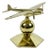 Brass Mosquito Desk Plane Model from de Havilland, 1940s For Sale