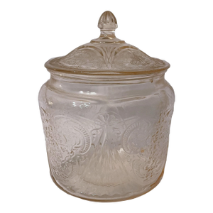 Hazel Atlas Biscuit Jar