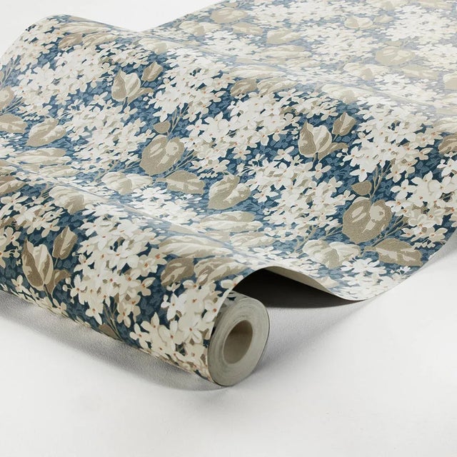 Dense with flowers and foliage, Aratorp is an enchanting allover pattern with vintage charm. This lush small-scale floral...