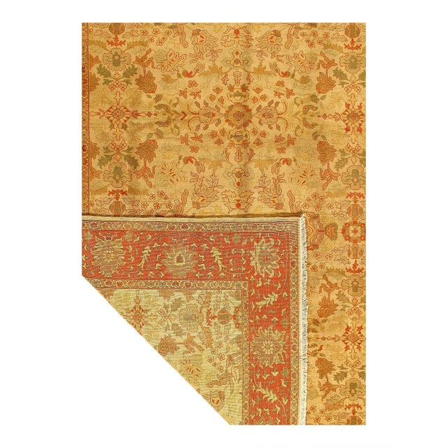 Traditional 2020s Fine Hand Knotted Ziegler Sultanabad Design Rug For Sale - Image 3 of 4