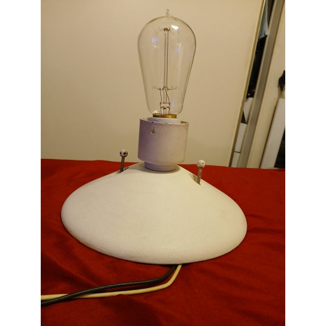 Metal 1960's Mid-Century Modern Wall/ Ceiling Light For Sale - Image 7 of 8