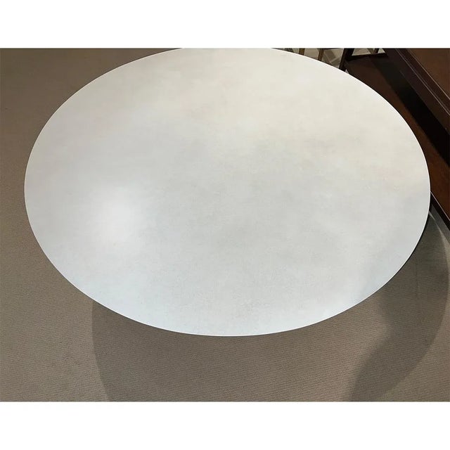 Contemporary Round Coffee Table For Sale In Greensboro - Image 6 of 7