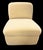 Pair of custom slipper lounge chairs handcrafted by Danny Cannon Custom Upholstery, Inc. Elegant low-profile design...