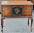 Brown Early 20th Century Victorian Walnut and Mahogany Sewing Rolling Side Cabinet For Sale - Image 8 of 11