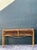 Vintage Italian Loop Rattan Console Table For Sale - Image 12 of 12