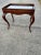 Stunning Accent Table in a Mahogany Wood with Cabriole Legs .