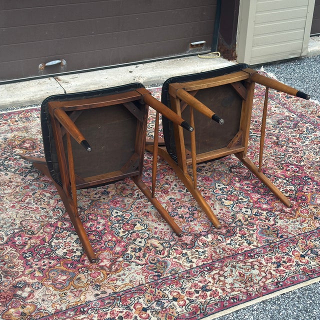 Mid-Century Modern Lane Acclaim Dining Side Chairs - A Pair For Sale - Image 12 of 13
