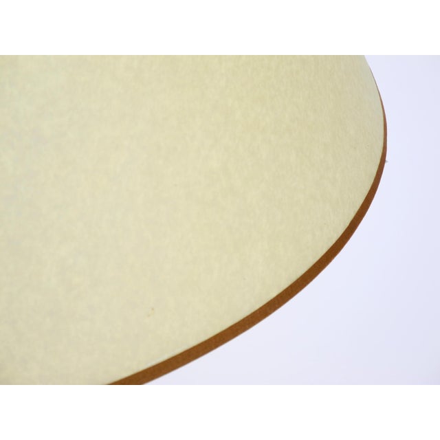 Large Italian Bamboo Table Lamp with Large Oiled Paper Shade, 1970s For Sale - Image 12 of 18