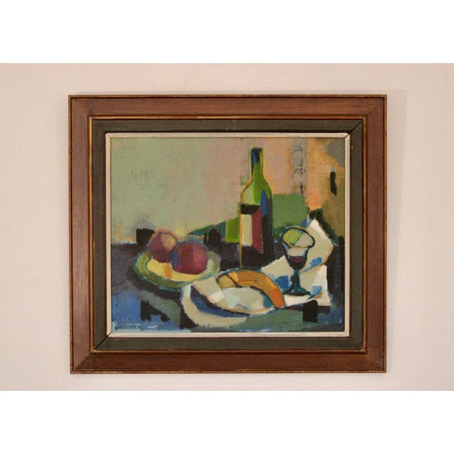 Kåge Lifwendal, Vino Tinto, 1956, Oil on Panel, Framed For Sale - Image 9 of 18