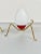 Brass & Opaline Glass Spider Table Lamp, Italy, 1950s, Set of 2 For Sale - Image 6 of 9