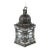 Moroccan Moorish Clear Glass Lantern With Filigree Design For Sale