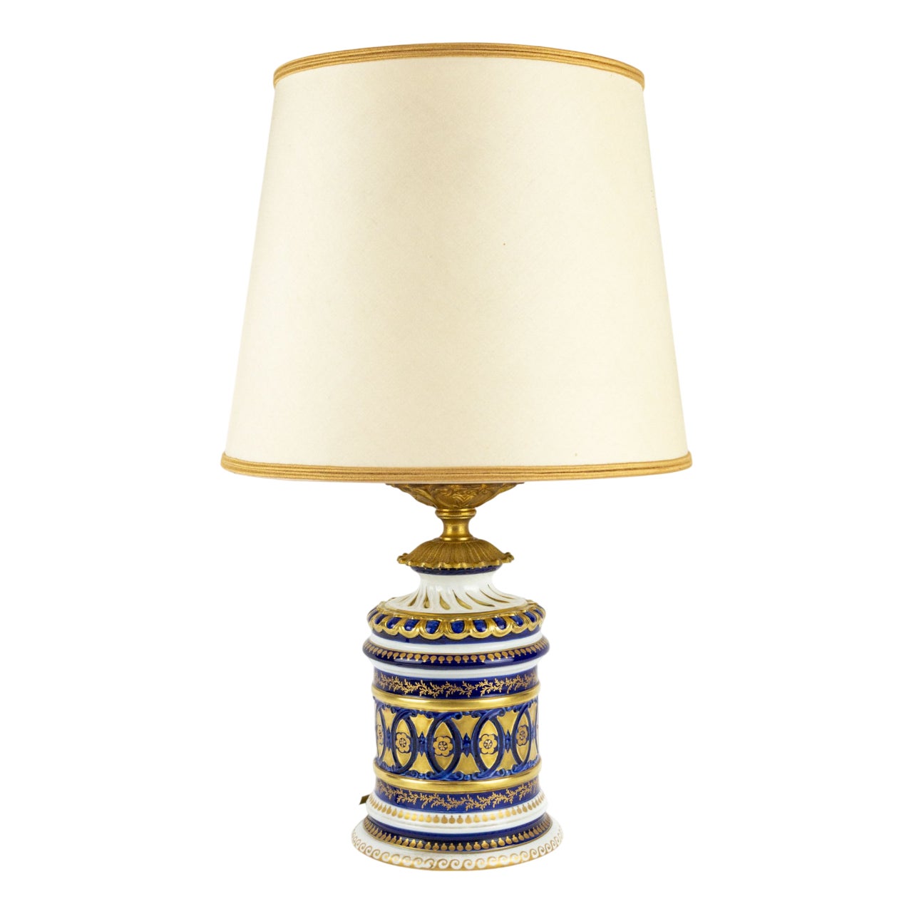 Porcelain Table Lamp by Giulia Mangani, Florence, Italy, 1960s