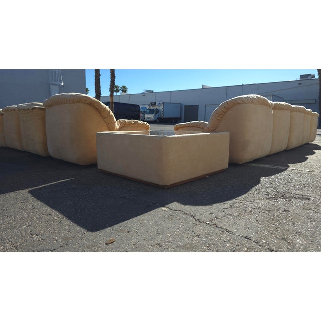 Henning Korch 1970s 10 Piece Modular Scoop Sofa Attributed to Henning Korch For Sale - Image 4 of 13