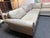Bernhardt Bernhardt Gray Leather Nailhead Sectional Sofa For Sale - Image 4 of 7