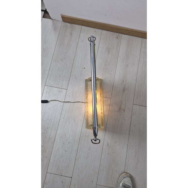 1940s Table Lamp in Glass from Saint Gobain, 1940s For Sale - Image 5 of 18