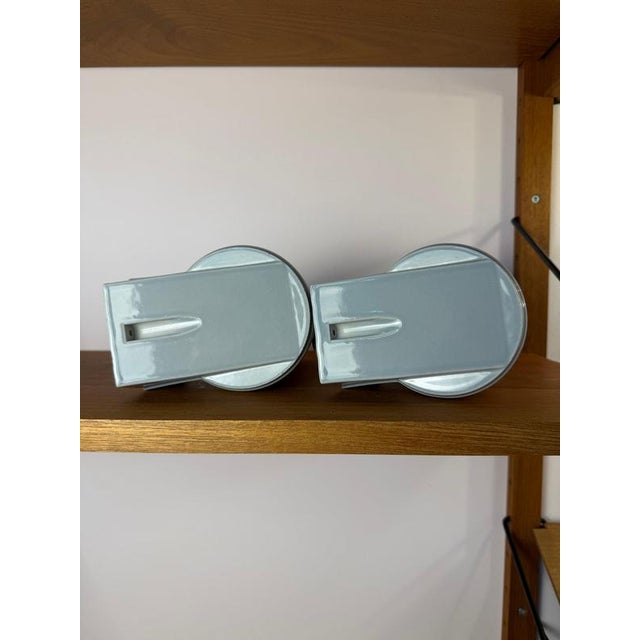 Model 6070 Wall Lamp in White by Sigvard Bernadotte for Ifö, Set of 2 For Sale - Image 6 of 11