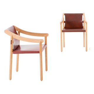 905 Armchairs by Vico Magistretti for Cassina, Set of 2 For Sale