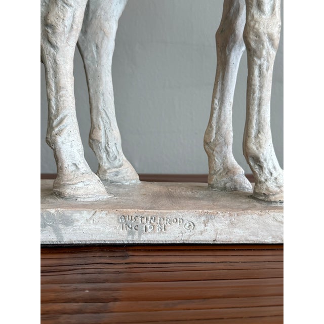 Vintage Boho Ceramic Giraffe Sculpture For Sale In West Palm - Image 6 of 6