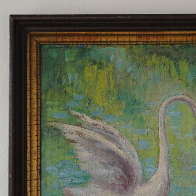 Wood 1962 Otto Rothenburgh Modernist Nude Nature Original Oil Painting For Sale - Image 7 of 14