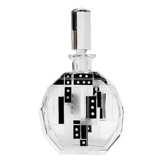 Art Deco Brandy Bottle, Vienna, 1920s For Sale