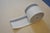 Pair of Vintage 6¼" Wide Cotton Upholstery/Decorative Webbing Rolls — Red & Black Stripe — Unused Vintage Stock.