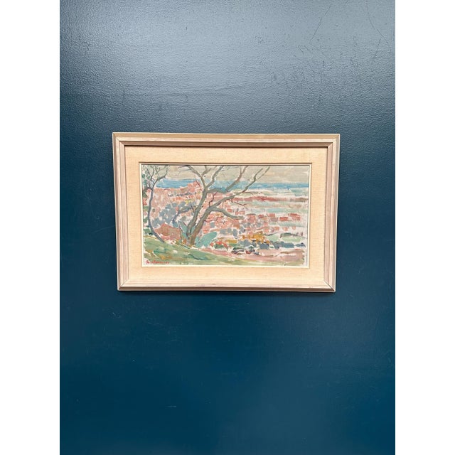 Rune Persson, Landscape, 1950s, Oil on Canvas, Framed For Sale - Image 16 of 18