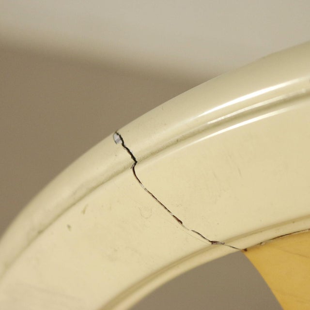 Ivory Vintage Side Chairs, Set of 4 For Sale - Image 8 of 13