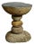 River Rock Stack Outdoor Stool Side Table For Sale