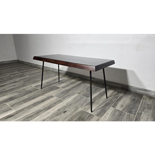 Mid-Century Coffee Table in Metal For Sale - Image 4 of 15