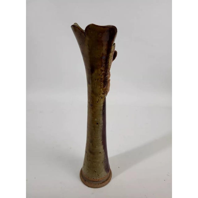 Soliflore Vase from Didier Potelune, La Borne, 1990s For Sale - Image 4 of 8