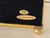 Carvers' Guild Vintage Franklin Mint Gold and Mirrored Wall Curio Display Shelf For Sale - Image 4 of 5