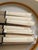 Silver Minerva Dessert Knives by V. Bizouard for Tetard, 1920s, Set of 9 For Sale - Image 3 of 12